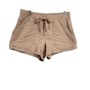 Athleta Farallon Heathered Short Size 6 in Mocha‎ Latte
